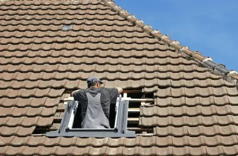 Pose de velux - Saint-Victor-de-Buthon